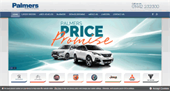 Desktop Screenshot of palmerscars.co.uk